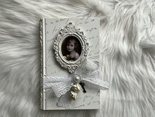 SHABBY Deko  Antikoptik Vintage Mädchen Buch Bild Brocante Landhaus Vintage🥀