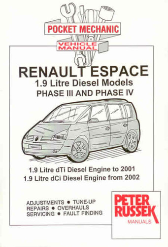 Handbuch renault espace phase - renault,