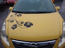 Opel Corsa D orig Motorhaube Klappe Front Z40Q Gelb bis Bj 2010