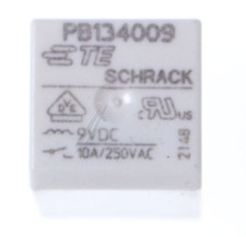 10 Stück Bundle Relais Nr294  Schrack PB134009  Schließer 9V 10A 250 V