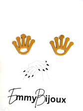 OHRING Edelstahl, DAMEN OHRRINGE EDELSTAHL,OHRSCHMUCK,SCHMUCK KINDER  HAND GOLD