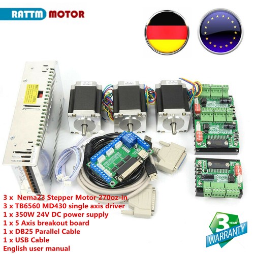 Axis nema23 76mm - 76mm, stepper