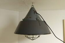 Adolf Schuch Industrielampe Fabriklampe Bunkerlampe Werkstattlampe Deckenlampe