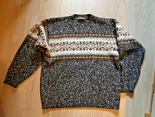 Herren Strickpullover schwarz