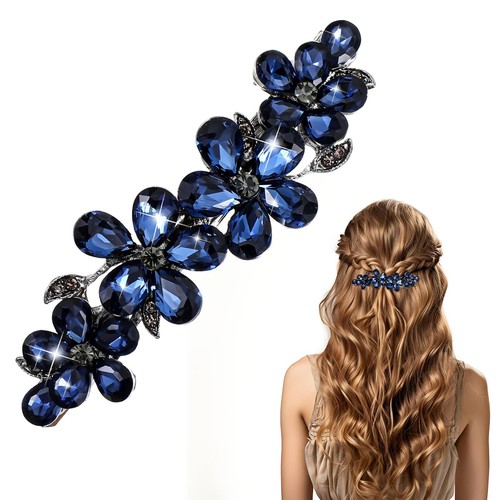 Blaue haarspange damen - blaue,