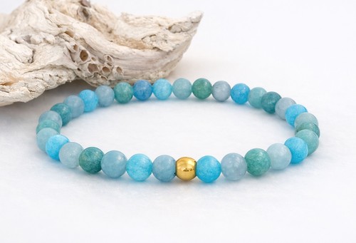 Jade armband 6mm edelstein - 6mm,