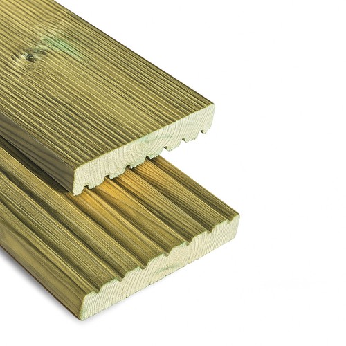 Terrassendiele 27x145mm grob - , /