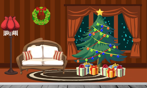 Grotte weihnachten zimmer baum - zimmer,
