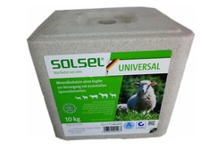 Solsel Leckstein Mineralleckstein universal ohne Kupfer für Schafe Ziegen 10kg