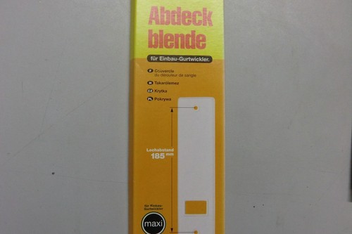 Abdeckblende für gurtwickler - abdeckblende,