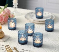 Gerippte Teelicht Kerzenhalter