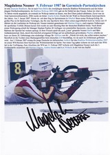 Autogramm - Magdalena Neuner