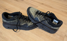 Nike Air Max 1 Ultra Flyknit Schwarz Olivgrün 856958-203 EUR 42.5 US9