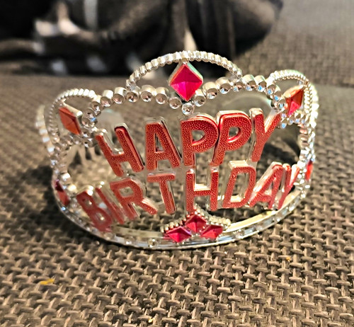 Happy birthday tiara diadem - birthday, tiara/diadem