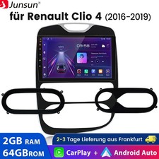 2+64G Carplay Android14 Für Renault Clio 4 2017-2019 Autoradio GPS Navi WIFI DAB