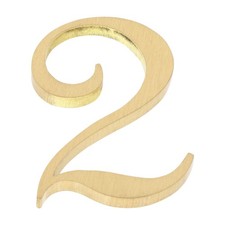 1 Stück Kupfer Türnummer