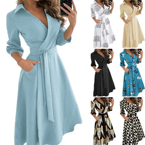 Wickelkleid damen sexy - wickelkleid,