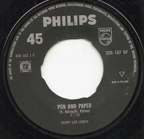 Jerry lee lewis pen and - jerry,