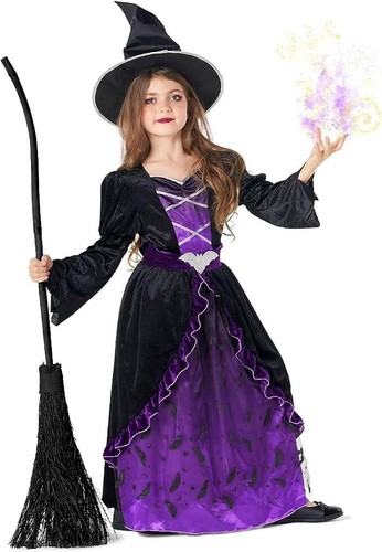 Lila hexe kostüm kinder - hexe,