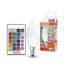 OSRAM E14 LED Kerzenform mit Fernbedienung und Farbwechsel dimmbar 4,5W