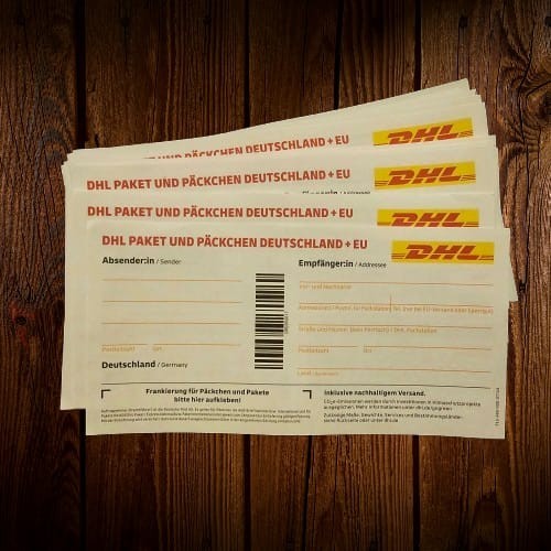 Dhl päckchen und - 25,