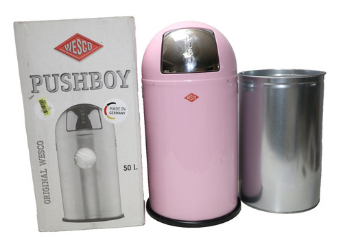 Wesco pushboy 50l mülleimer - wesco,