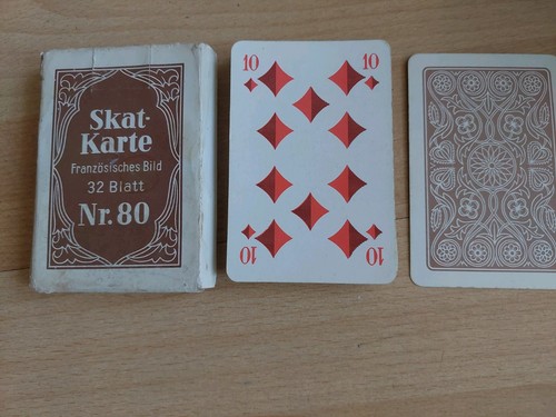 Ddr spielzeug skat spiel - ddr,