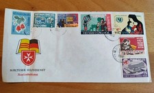 Malteser Hilfsdienst Umschlag mit Marken Südvietnam 1969 Saigon Vietnamkrieg