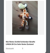 Nicky giraffe linda 28cm sehr - nicky,