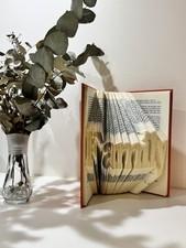 Buch gefaltet, Deko Family