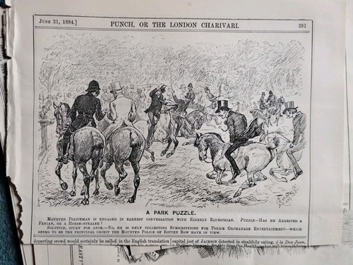 Sk283 ephemera 1884 punch - 1884,