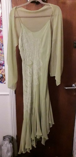 20er jahre abendkleid grün - 20er,