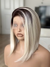 Blond Perücke Aschblond| Remy