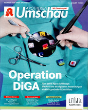 APOTHEKEN Umschau  Heft vom 15.08.2025 Titel: Operation DIGA