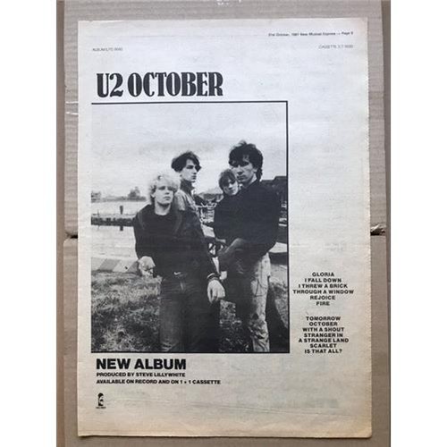 October poster sized - u2,