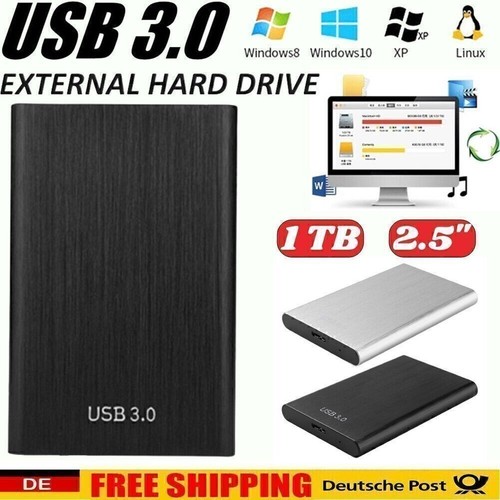 Externe festplatte 1tb tragbar - 1tb,
