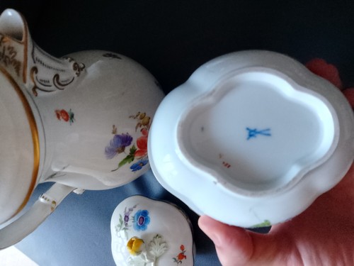 Porzellan meissen set bunte - meissen,