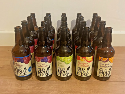 500ml glas apfelwein - 20,
