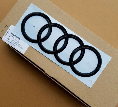 Original schwarze audi ringe - audi,