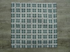 Landhaus Kissenbezug Kissen 38 x 38 cm Bezug Grün kariert Baumwolle  48 x 48 cm