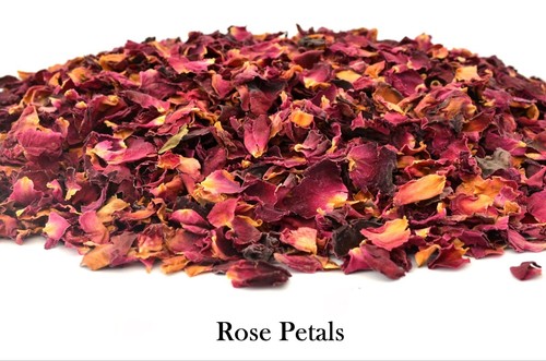 Getrocknete rosenblätter - getrocknete,