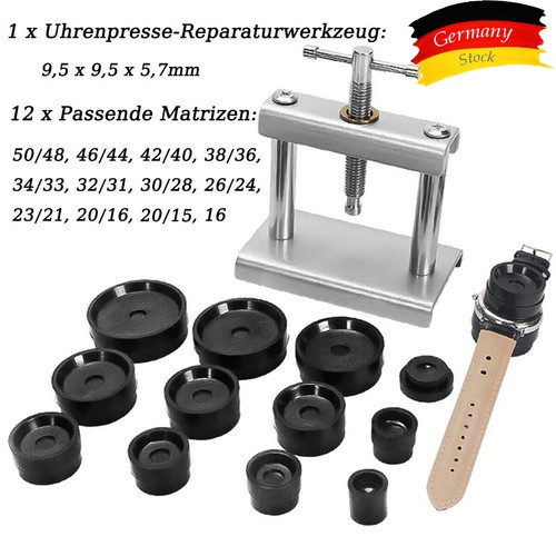Uhrendeckelpresse