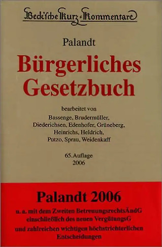 Bürgerliches gesetzbuch - bürgerliches,