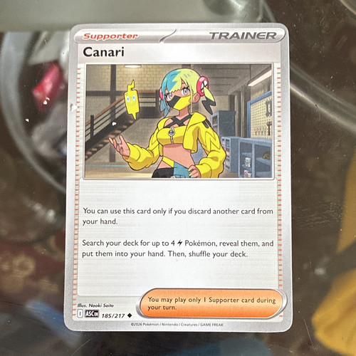 Pokémon tcg canari 185 217 - canari, 185/217