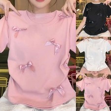 Schlichtes Damen T-Shirt mit