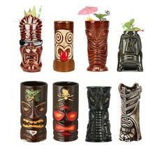 Hawaii Tiki Tassen aus Keramik