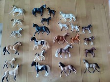 Schleich Pferde Fohlen Stute Hengst Sammlung 24 Figuren Top Zustand