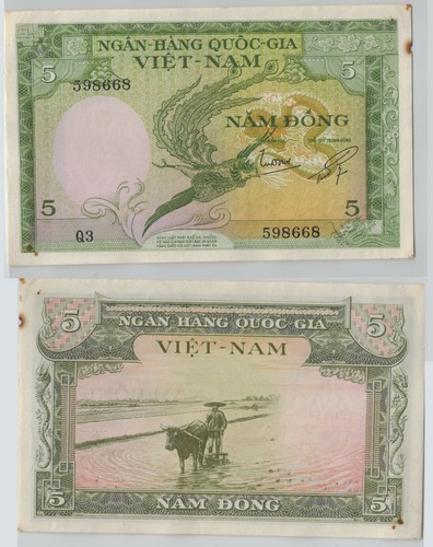 Dong banknote south - dong,