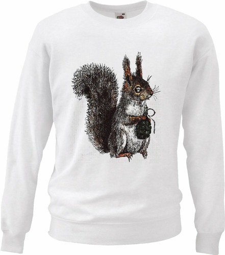 Sweatshirt eichhörnchen - sweatshirt,