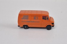 Wiking Modell 1:87 Mercedes 207 D Kasten Barg Beton, orange, 280, defekt !